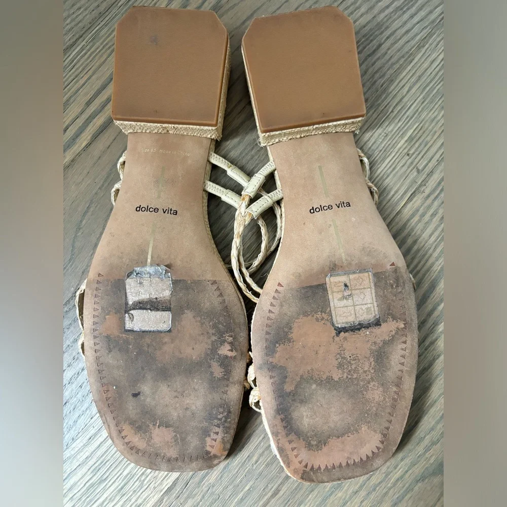 Dolce Vita Beige Tan Haize sandals- size 8.5